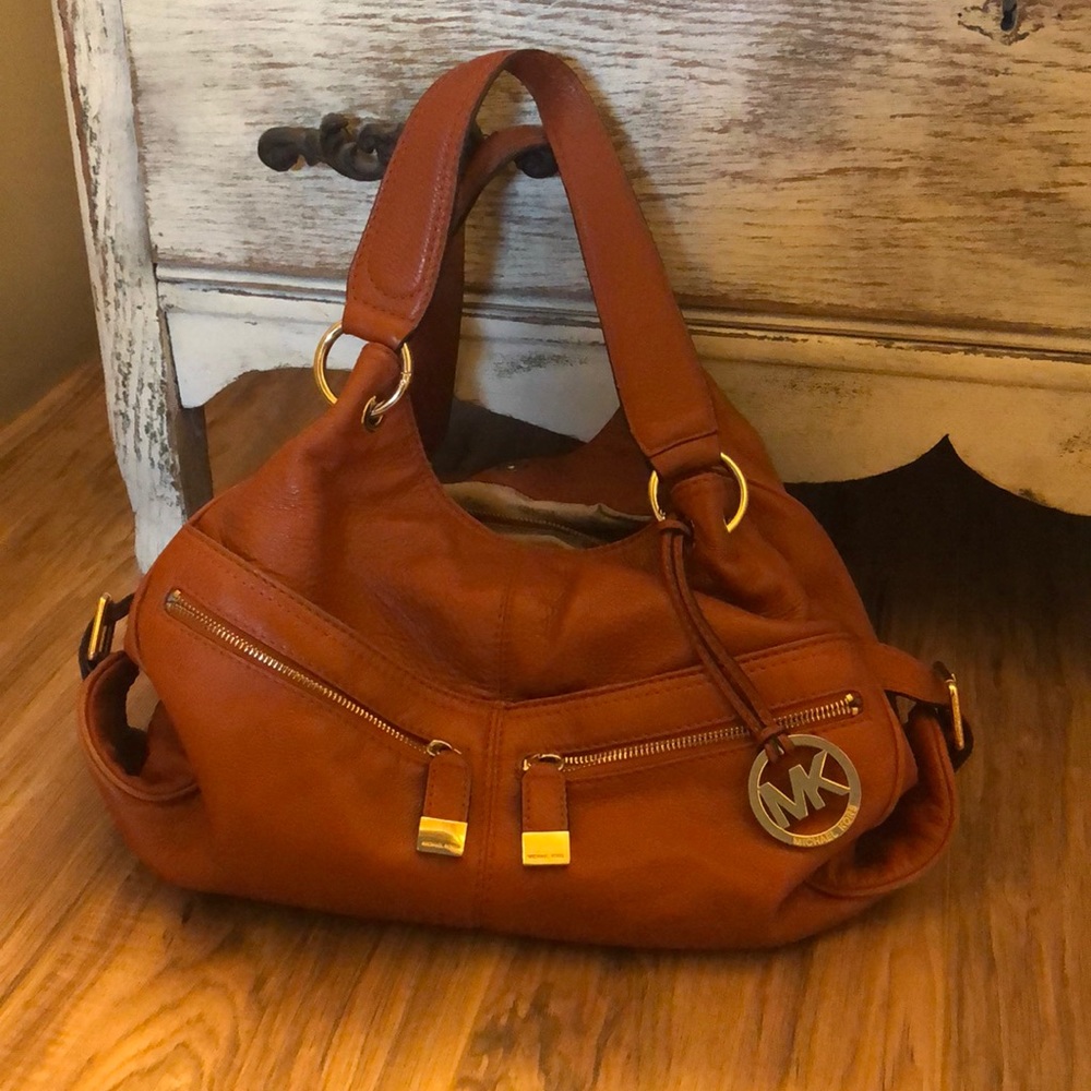 MK leather bag